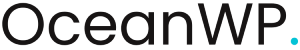 OceanWP logo dark on transparent background